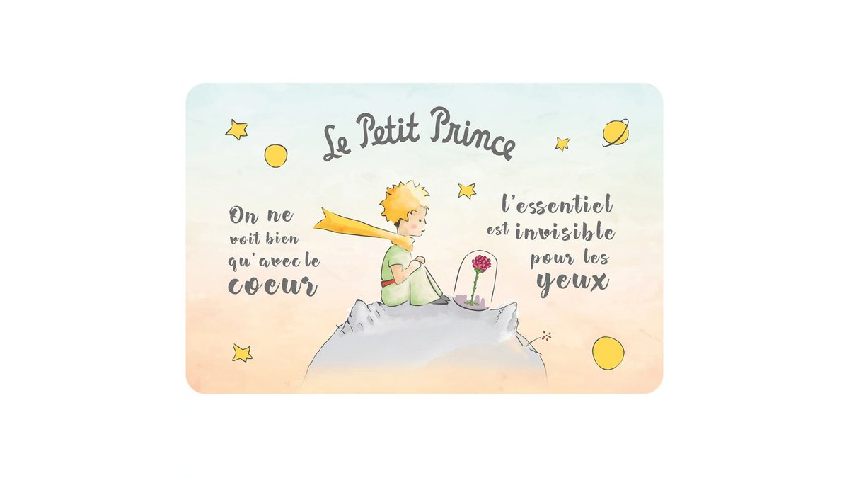 პერსონალური დასაფენი პატარა პრინცი (The Little Prince)