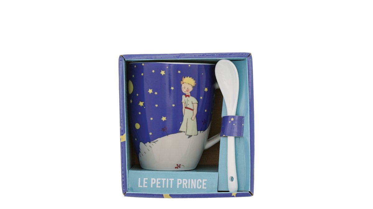 ჭიქა (კოვზით) პატარა პრინცი (The Little Prince)