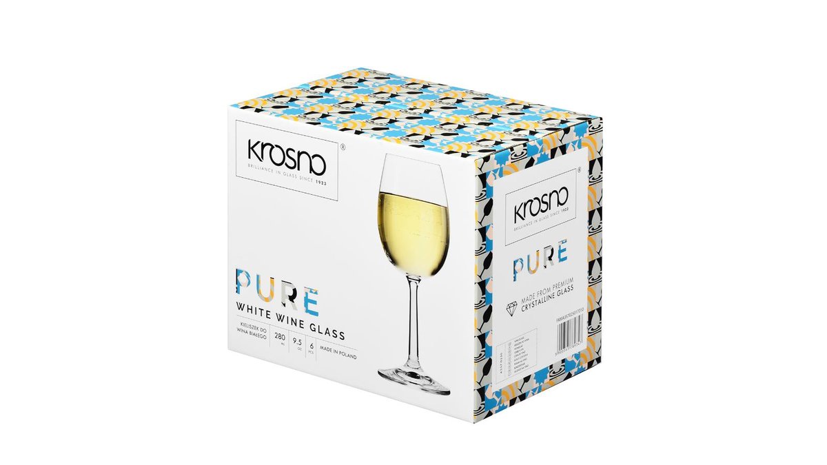 Krosno ღვინის ჭიქა 280 მლ-იანი 6ც
